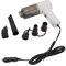 Cuifati Aspirapolvere Portatile, 12V 12000Pa Potente Aspirapolvere Portatile per Auto, 2 in 1 Accendisigari per Auto, Gonfiatore per Aspirapolvere Portatile Portatile per la Pulizia (Bianco)