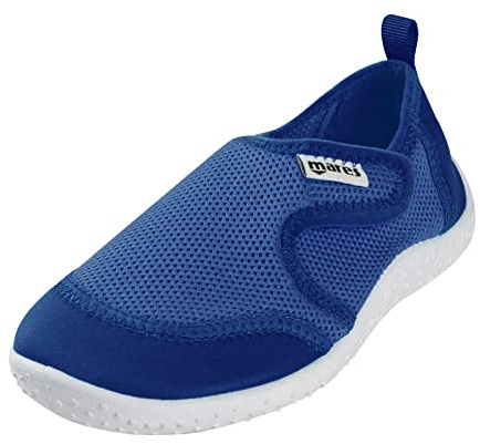 Mares Aquashoes Seaside Junior, Scarpe da Mare, Spiaggia, Barca e Sport Acquatici Ragazzo/Bambino, Blu, Unisex, Taglia 29