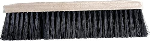 Mehlbesen, Tischbesen, Beutebesen, dunkle Borsten - Holz