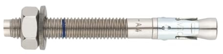INDEX A PERFECT FIXING APA412180 Ancrage mâle pour charges élevées, gris argenté, M12 x 180 Ø12