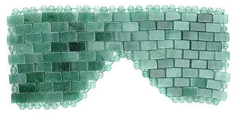 Jade-Augenlider, Jade-Roller-Set, Rosenquarz-Augenlidmassage, Rosenquarz-Gesichtsschaber,Aventurin-Jade-Augenlid-Augenmaske
