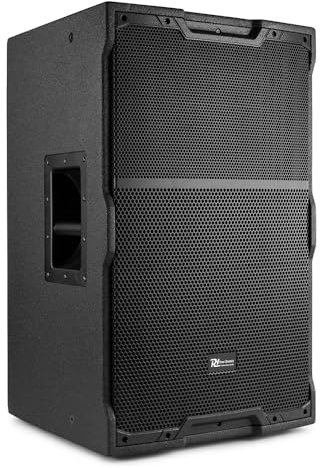 Power Dynamics PDY215A 15 Active PA Speaker - 800W Bluetooth DSP, Bi-Amp Technology, Digital Signal Limiter, Fly Points & Pole Mount for DJ and Live Performances