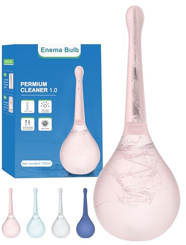Po Dusche Einlaufgerät Darmreinigung – Podusche mit 5 Düsen,Irrigator Darmspülung Anti-Rückfluss-Ventil,Intimdusche zur Analdusche und Vaginaldusche