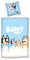Familando Ropa de Cama Infantil Bluey 135x200 80x80 · Ropa de Cama Infantil Azul 100% algodón con Cremallera · Motivo Bluey Family Bingo Bandit Chilli