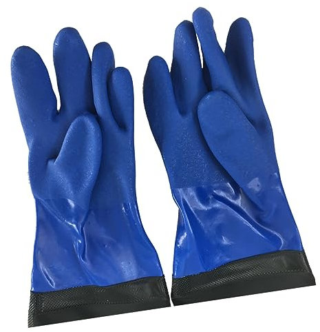 Veemoon Thicken Extended Gloves Nitrile Gloves Acid-alkali Resistant Wear-resistant Safety