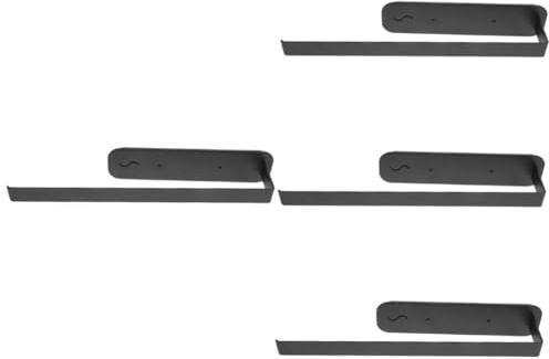 Handtuchstange4 Stück magnetischer Rollenhalter für die Küche, hängendes Wandregal, Taschentuchspender, Badezimmer, Handtuchstange, Aufbewahrungsregal, Kleinigkeiten, Hängeregal, Kohlenstoff