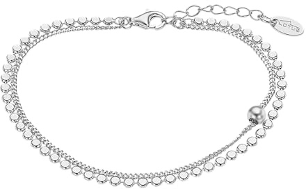 LOTUS SILVER Pulsera Plata Mujer LP3172-2/1 de Primera Ley 925 ml - Sofisticado Brazalete con Pulido y Acabado Refinado - Special Prices - Regalo de Cumpleaños - Aniversario - Ocasiones Especiales