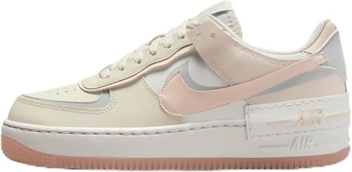 Nike DZ1847-105 Nike Air Force 1 Shadow Mujer White/Light Carbon-Platinum Tint EU 43