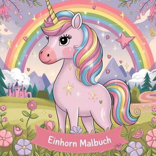 Einhorn Malbuch ab 6 Jahre: 45 wunderschöne Ausmalbilder und fantasievolle Labyrinth-Rätsel voller Einhörner – stundenlanger Malspaß und Kreativität. ... für kleine Künstlerinnen mit großer Fantasie!