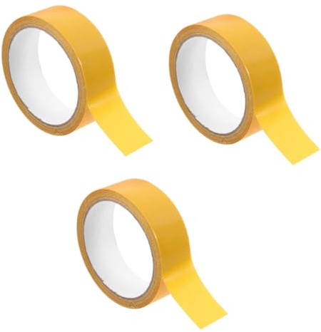 MAGICLULU 3rolls Double Sided Adhesive Tape for Carpet Strong Mounting Tape for Walls