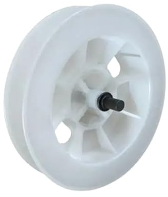 IdeaGenesis - Disco Persiana con Espiga para Cintas de 22mm | Polea de Persianas para ejes de 60mm | Disco con Espiga Metálica | Recambios y repuestos (Cinta 22mm con espiga, 160X60)