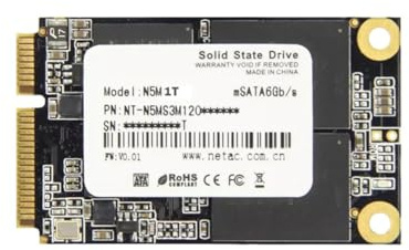 Eieenotee SSD Interno MSATA Solid State Hard Drive Mini SATAIII 6Gbps per Laptop Desktop 1TB
