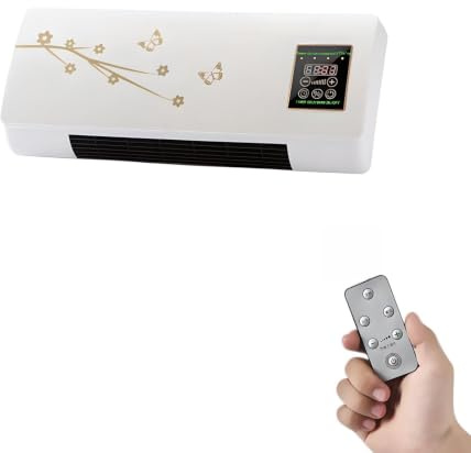 Climatizzatore Portatile Senza Condotto Senza Finestra - Condizionatore D'aria 3-In-1 da Parete con Ventilatore Senza Pale e Telecomando - Sistema Split Facile da Installare, Raffreddamento Ultra L