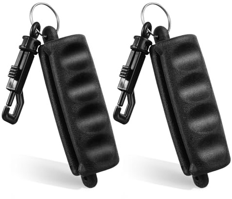 HYTROVE 2pcs Rubber Arrow Puller with Ergonomic Grip Portable Archery Practice Arrow Remover Hand Saver with Snap Clip