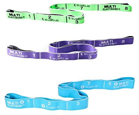 Sveltus MULTI Lot de 3 élastiques