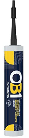 OB1 Multisuperficie Adhesivo Sellador Negro 290ml