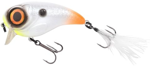 Spro Fat Iris 8cm/40gr. Wobbler Slow Floating TT.: 80cm Gamakatsu Drillinge (Hot Tail)