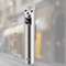 Cenicero Pared Exterior de Acero Inoxidable para Restaurantes Hoteles y Pub Club por Poweka, 30cm x 6.2cm (Plata)