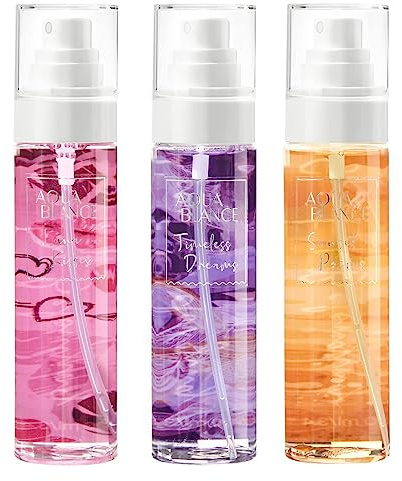 AQUA BLANCE Womens Body Spray, Fragrance Mist Gift Set, Body Spray for Women, Pack of 3, Each 3.4 Fl Oz, Total 10.2 Fl Oz, Dreams