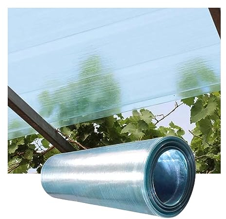 Polycarbonatplatten, Anti-UV Regenfest. Wasserdicht Überdachung Verkleidungs-Glasfaserplatte, Beleuchtungsplatten Für Gewächshäuser, Überdachter Carport Schutz Abdeckung ( Color : Width: 59.06 in , Si