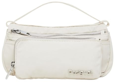 Desigual Basic Modular Crossbody Bag Cream White