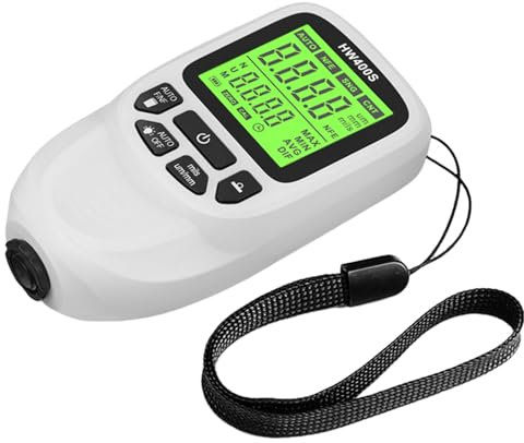 Farbtiefenmessgerät, Farbdickenmessgerät - Autobeschichtungsmessgeräte - Lackdickenmessgerät, Lackmessgerät für Autos, Lackdickenmessgerät mit Digitalanzeige