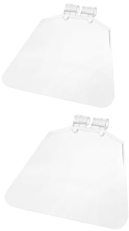 Housoutil 2piezas Protector Ocular Para Rectificadoras De Banco Protector De Plástico Transparente Para Herramientas Dispositivo De Protección Para Talleres