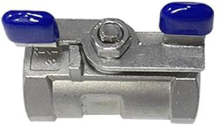 1/2 3/4 1 1-1/4 2 Zoll 1 Stück Niederdruck-Kugelhahn SS304 1St(3/4)