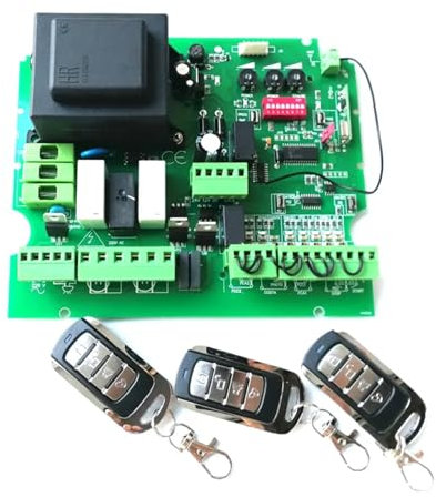 Motor Puerta Corredera, Placa de Control de abridor de puerta oscilante, sin caja, placa de tarjeta for actualización, modelo Universal, placa de circuito de CA 220V, placa de Control de repuesto ,par