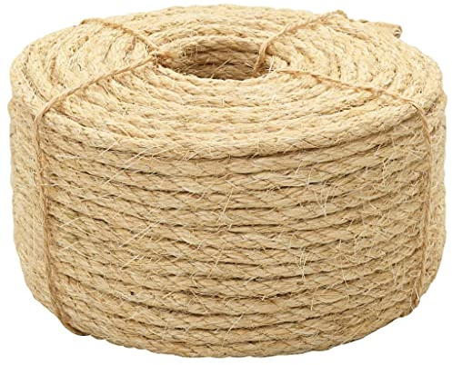 Generico Corda in Sisal 100% 8 mm 100 m,Articoli di ferramenta,Accessori ferramenta,Corde, Fili e Catene,Cavi e funi-144794