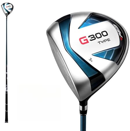 Vänster/högerhänt #1 W/3 W/5 W golfdriver Fairway golfklubb träljus R/S grafitskaft för män och kvinnor utomhussport (vänster, # 3 W med R kol)