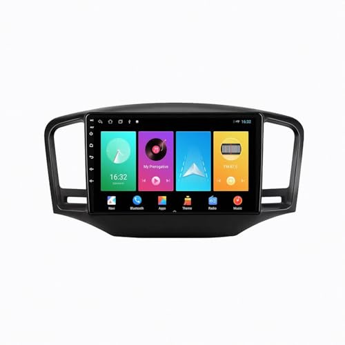 Autoradio Bluetooth per Renault Twingo Mirror Link/Usb/Type-C/Telecamera di Backup/Microfono/Supporto Telecomando Autoradio Compatibile, 4 Nucleo 1G+16G