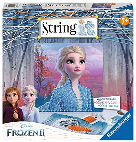 Ravensburger - String It Disney La Reine des Neiges 2 - String Art - Jeu créatif - Enfants dès 7 Ans - 18076 - Version française
