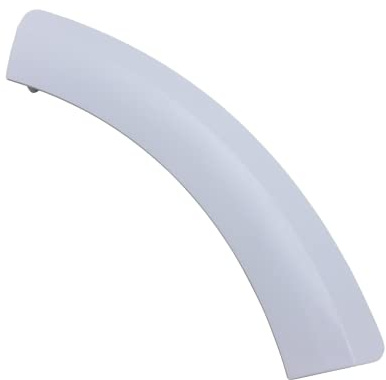Lichtblau Türgriff 497522 00497522 Bosch Siemens Weiß | Maße 240x200x42mm – Kunststoffgriff für Bosch, Siemens und Quelle Wäschetrockner