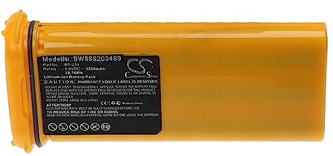 vhbw Batería reemplaza Icom BP-234 para Radio (3300 mAh, 9 V, Li-Ion)