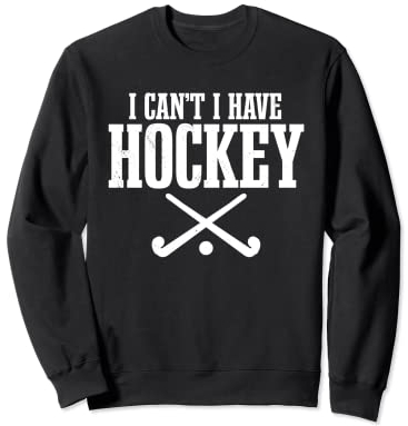 Field Hockey Player Sweeper Goalkeeper Team Sport Sweatshirt