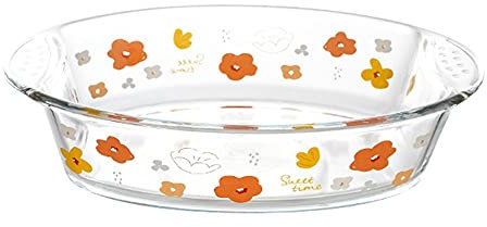 Lasagnera Forno a tavola da tavola Platelle da pranzo, teglia rotonda con manico, teglia for cucinare, cene torta, cucina, 10.2x7.1x2.6inch Teglie da Forno (Color : B)