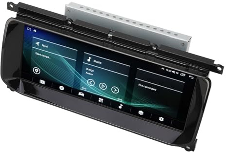 10.25in Car Stereo Radio GPS Navigation Bluetooth 5.0 for Android System Carplay for Range Rover Evoque L538 for Bosch System 2012 to 2016 (6+128G)