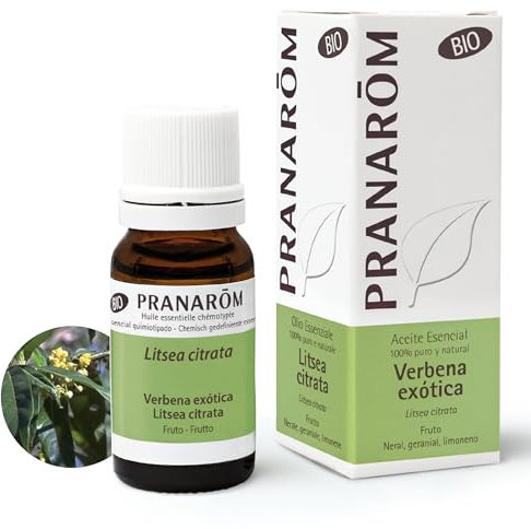 Pranarôm - Olio Essenziale Litsea Citrata - Frutto - Rilassante & Antistress - Rigenerativo - 10 Ml