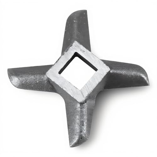 Cuchilla para Picadora de Carne en Forma de Cruz mincer machine blade 22 Forma de Cruz, de Acero Profesional, para Cocina, Picadora de Carne, Picadora Autres Cuchillos para la carne