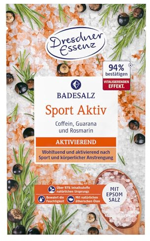 6er Pack Dresdner Essenz Badesalz Sport Aktiv 6 x 60g