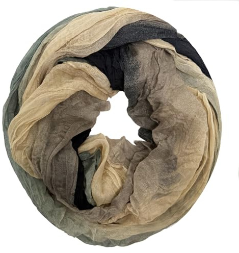 Glamexx24 Écharpe pour femmes, écharpe tube légère, tour de cou, foulard, doux et agréable sur la peau