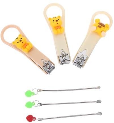 NIYANGLE Teiliges Nagelzangen Fußnägel Ergonomisch Aus Edelstahl Und Langlebig Praktische Maniküre Und Pediküre Werkzeuge Für Zuhause