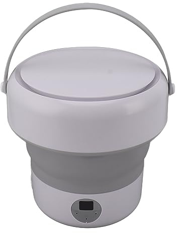 Plyisty Mini -Waschmaschine, Mehrzweck -Mini Waschmaschine 24W Tragbar für Wohnmobile für Babykleidung für Schlafsaal (EU-Stecker)