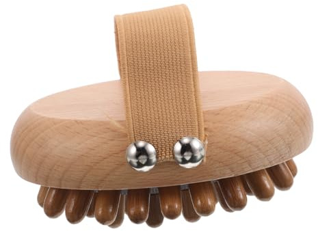 Veemoon Holz Massagebürste für Kopfhaut Luftkissenkamm Unisex Haarkamm Trockenbürste Holz Massagegerät für Frauen und Männer