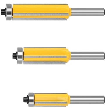 4 Brote De Enrutador Recorte Adecuado Para Carpintería Madera Y Fresado Eficiencia Recorte Acabado Liso Cortador Molienda Madera Lisa