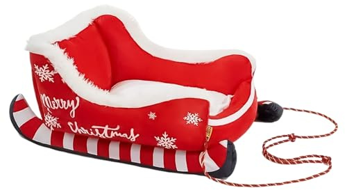 YAOPIU Cat Bed, Small Dog Sofa, 50 x 38 x 26 cm, Washable Cat Sofa, Dog Bed, Warm Plush Heat Mat, Cat Couch Dog Sleeping Place for Small Dogs/Cats/Rabbits