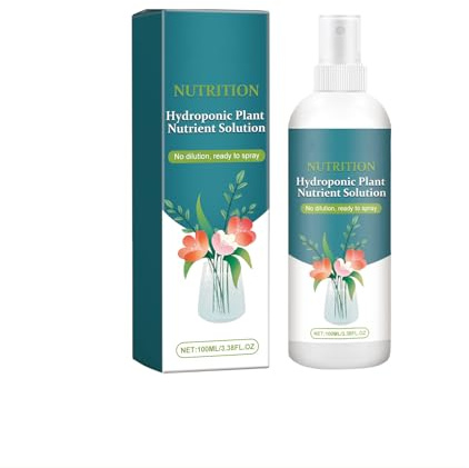 Nutriments Hydroponiques,Nutriments Pour La Culture De Légumes,Favorise La Croissance Des Plantes,Convient à Divers Besoins De Jardinage,100ML