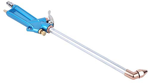 Annadue Pistolet à Air comprimé Pneumatique, Outil de Nettoyage de la Poussière pour Pulvérisateur de Lave-Linge de Moteur de Voiture, Alliage Industriel avec Buse Remplaçable et Poignée en Nylon