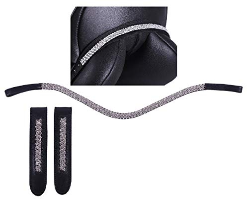 ARBO-INOX® - Stirnriemen - Sattelschmuck - Stiefelclip - Strass (Full, SATTELSCHMUCK)